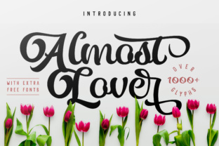 Almost Lover: A Romantic Font for Creative Projects