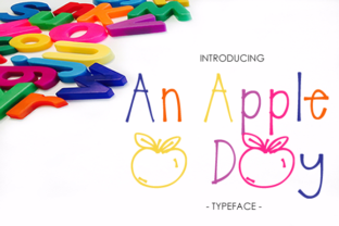 An Apple a Day: A Fun Font for All