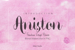 Aniston: A Girly Font with Timeless Elegance