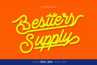 Bestters Supply: A Retro-Inspired Handmade Script for Timeless Design