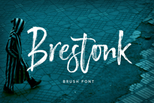 Brestonk: A Warm and Relaxed Script Font for Impactful Design