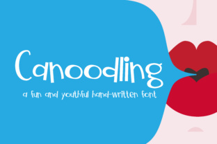 Canoodling: A Whimsical Font for Playful Design