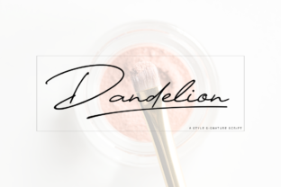 Dandelion: A Fresh Script Font for Creative Projects