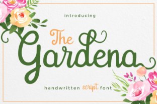 Gardena: A Handwritten Font for Creative Expression