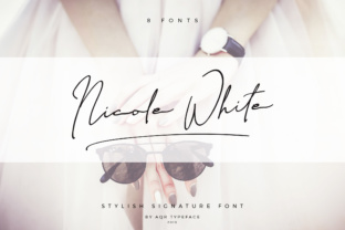 Nicole White: A Signature Font That Brings Elegance to Every Project