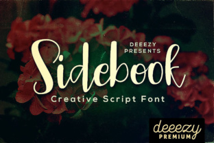 Sidebook Script and Cool and Funny Style Script Font for Your Projects