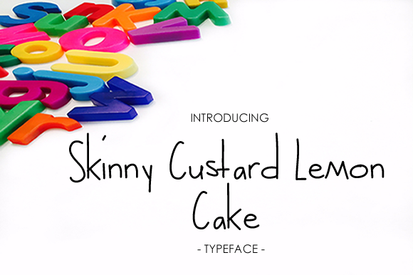 Skinner Custard Lemon Cake for Creative Design Projects