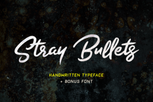 Stray Bullets: A Handwritten Font That Brings Personality to Digital Design