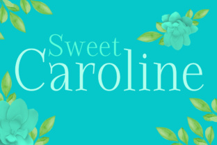 Sweet Caroline: A Rustic Serif That Captures the Heart of Modern Design